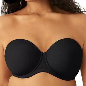 WACOAL 42D Red Carpet Strapless or Multi Strap Underwire Bra in Black - 854119
